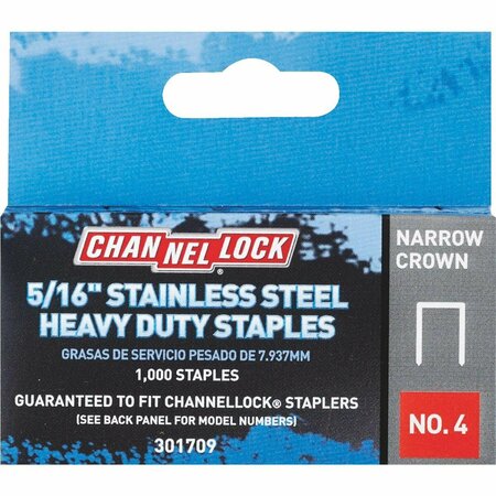 CHANNELLOCK 5/16 in. Ss Staple 301709
